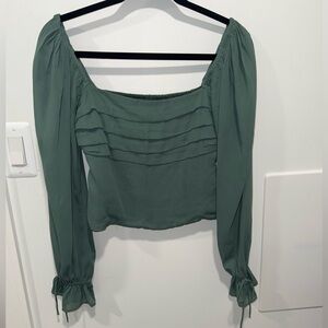 Abercrombie & Fitch Women's Green Blouse